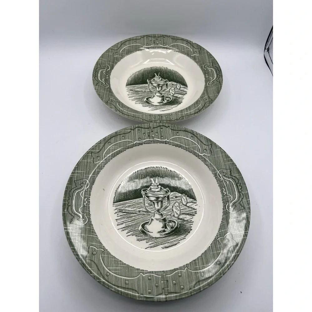 The‎ Old Curiosity Shop Set Of 2 Soup Bowls 8.25